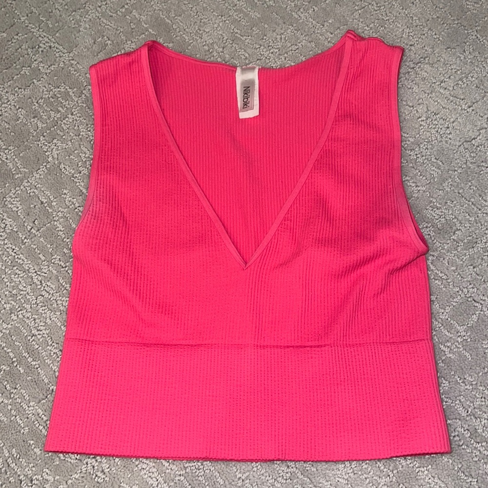 Ribbed tank top
